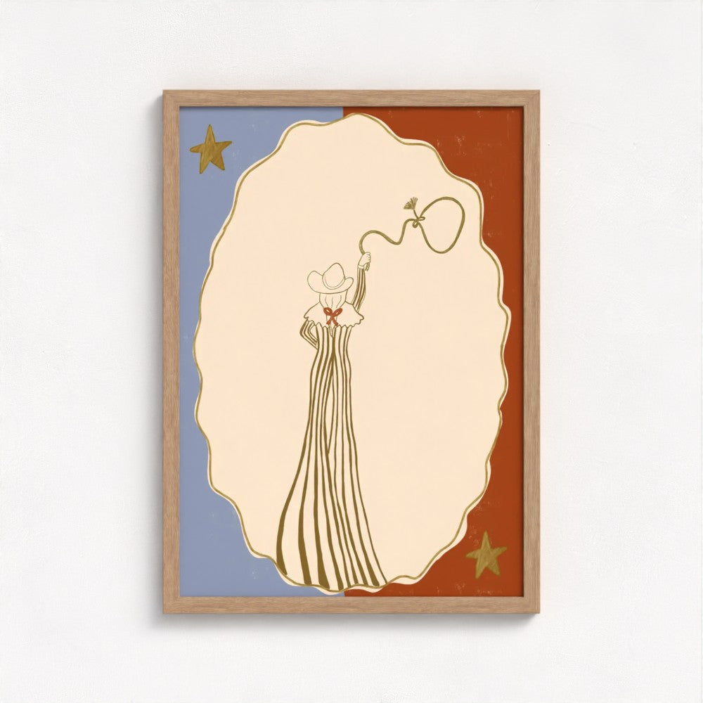 Queen of the Rodeo - Part 2 Art Print