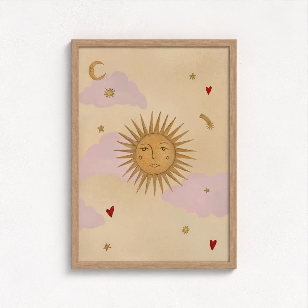 Le Soleil Art Print