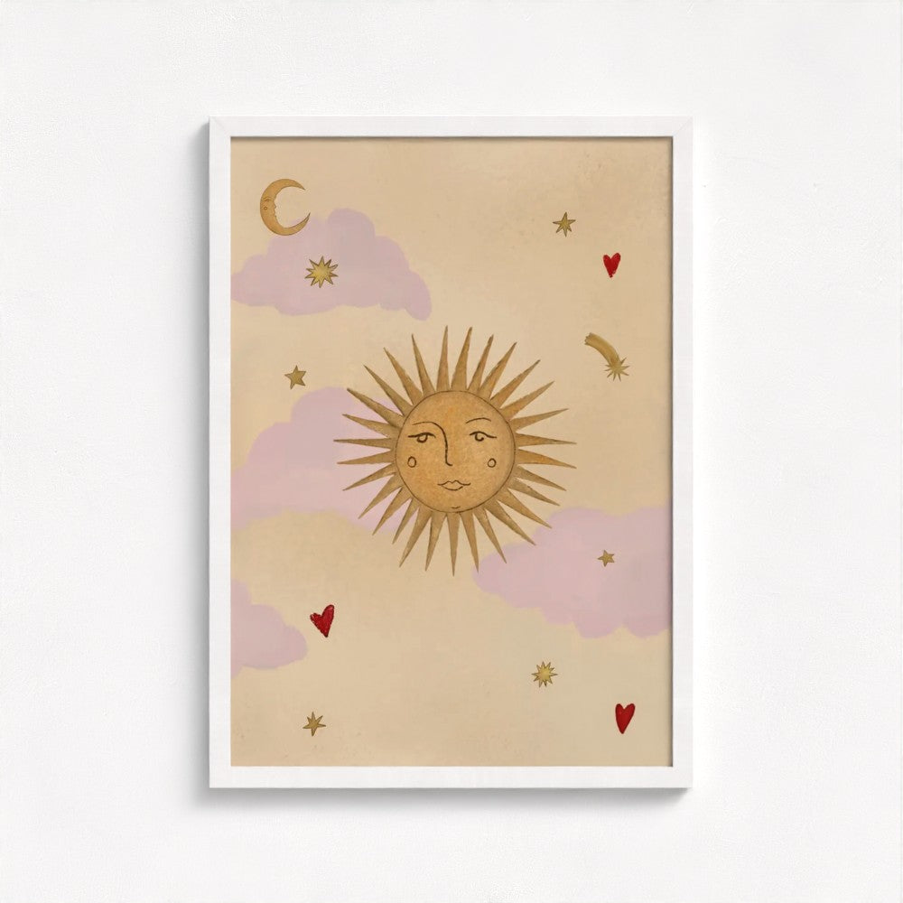 Le Soleil Art Print
