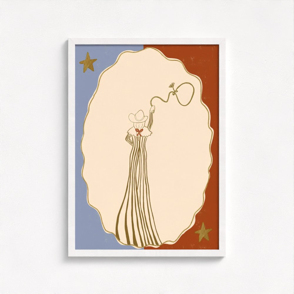 Queen of the Rodeo - Part 2 Art Print