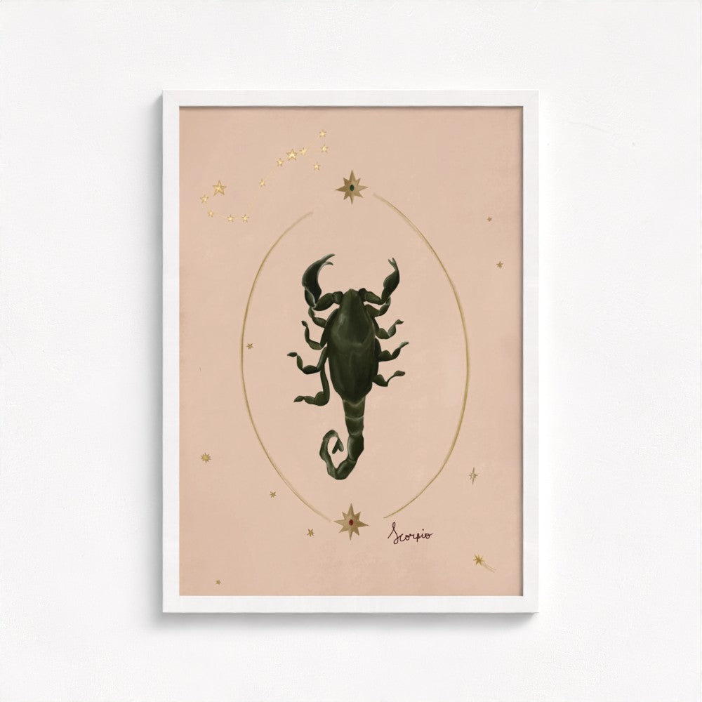 Scorpio Art Print