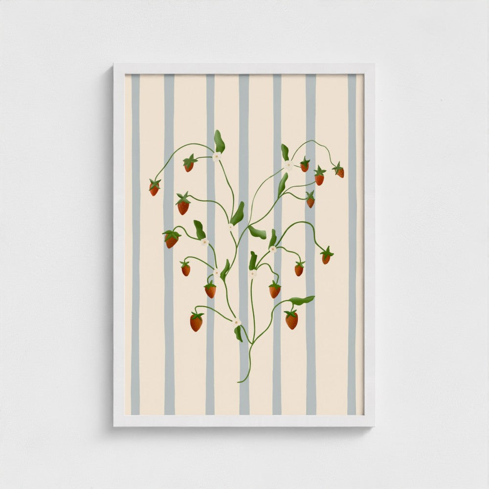 Strawberry Vine Art Print