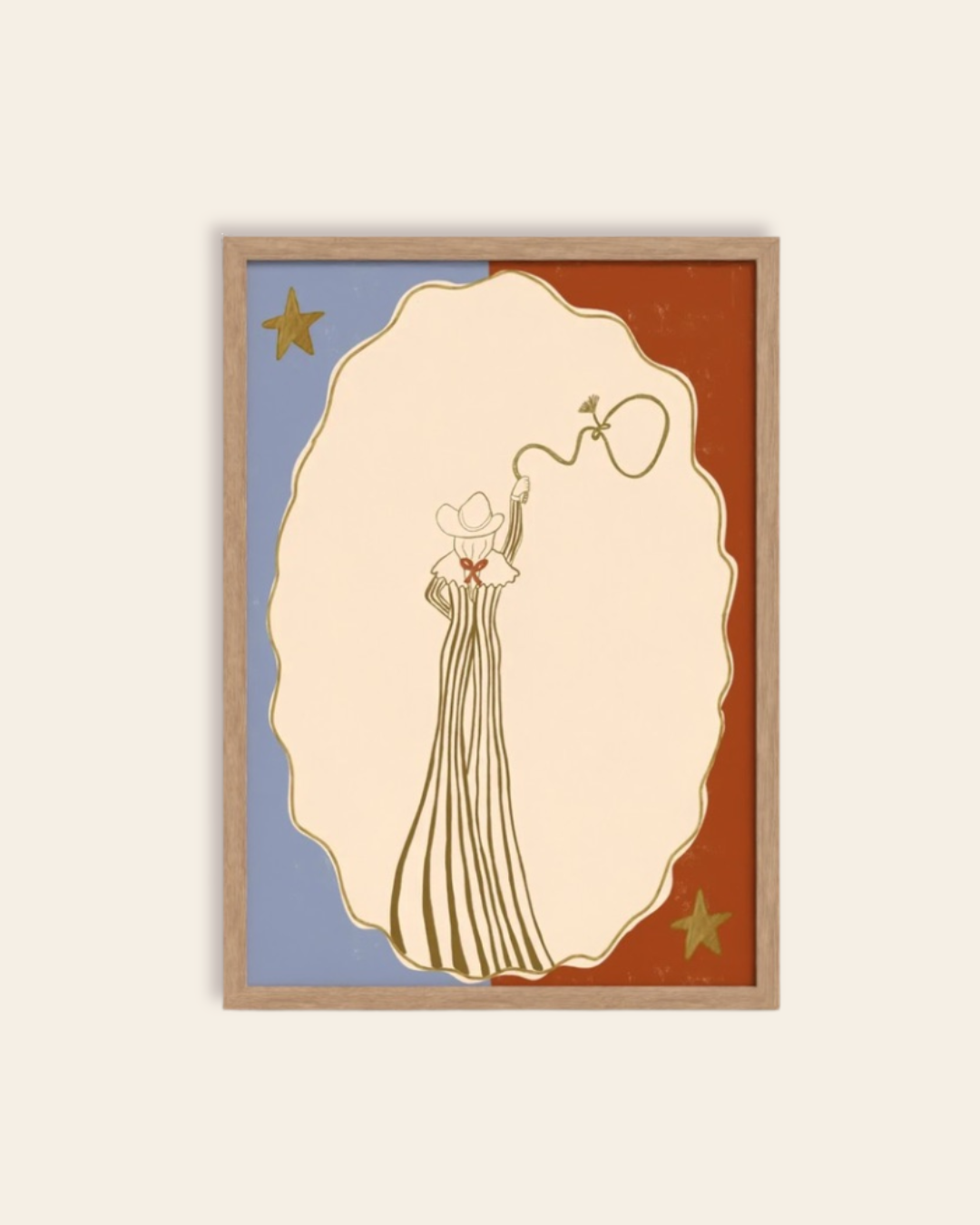 Queen of the Rodeo - Part 2 Art Print