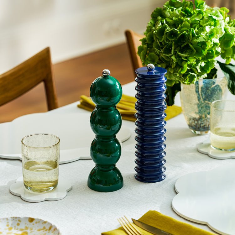 Bobbin Salt or Pepper Mill | Racing Green