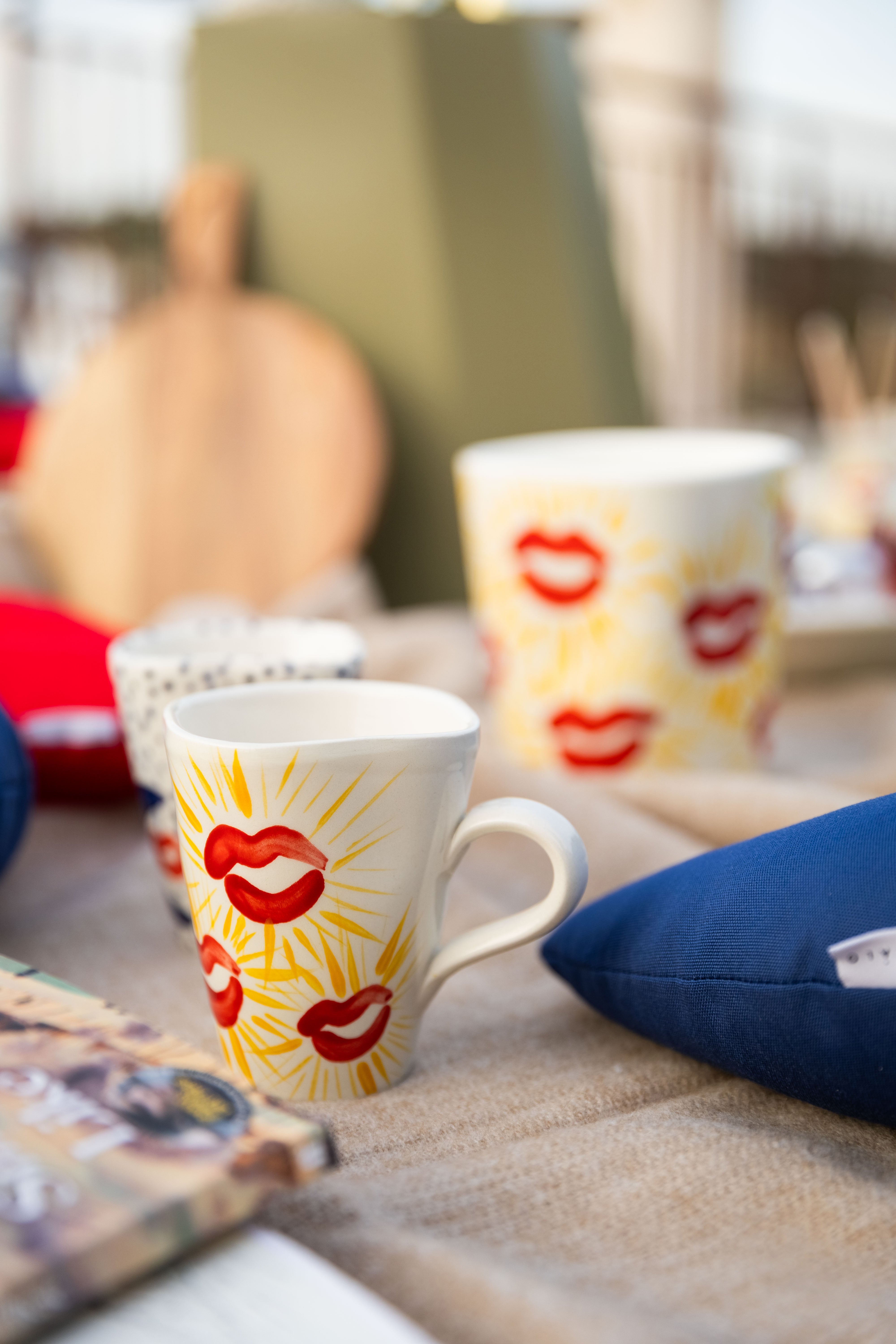 Sunkissed coffee cup