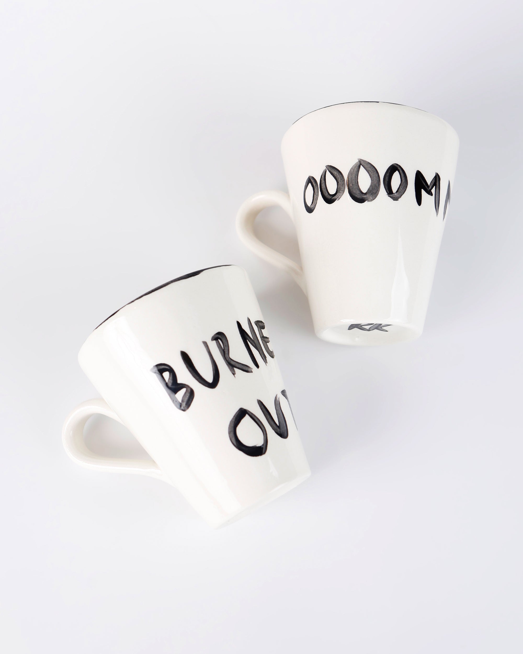 Burned out coffee cup