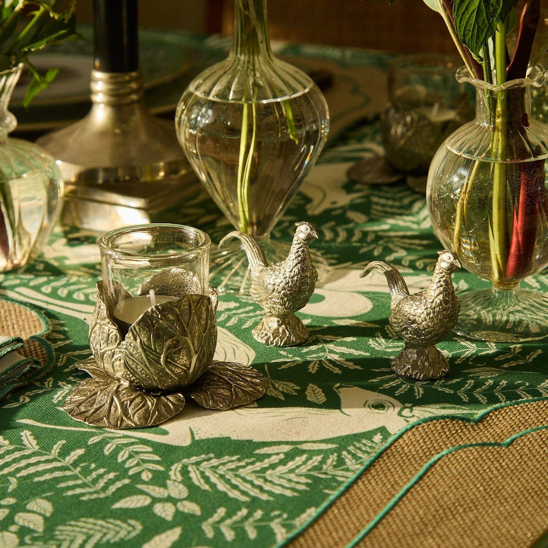 Pewter Pheasant Salt & Pepper Shaker Set