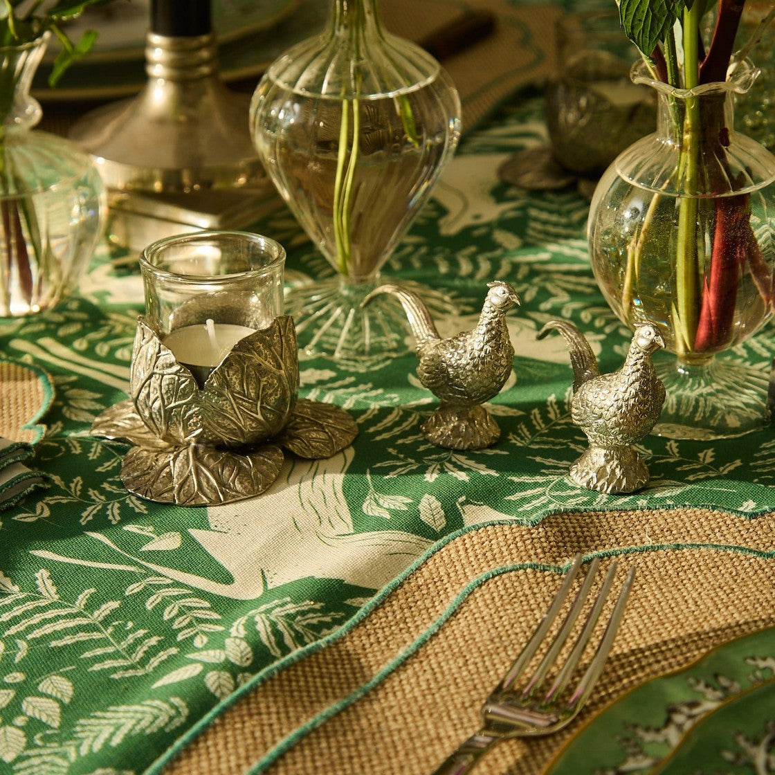 Pewter Pheasant Salt & Pepper Shaker Set