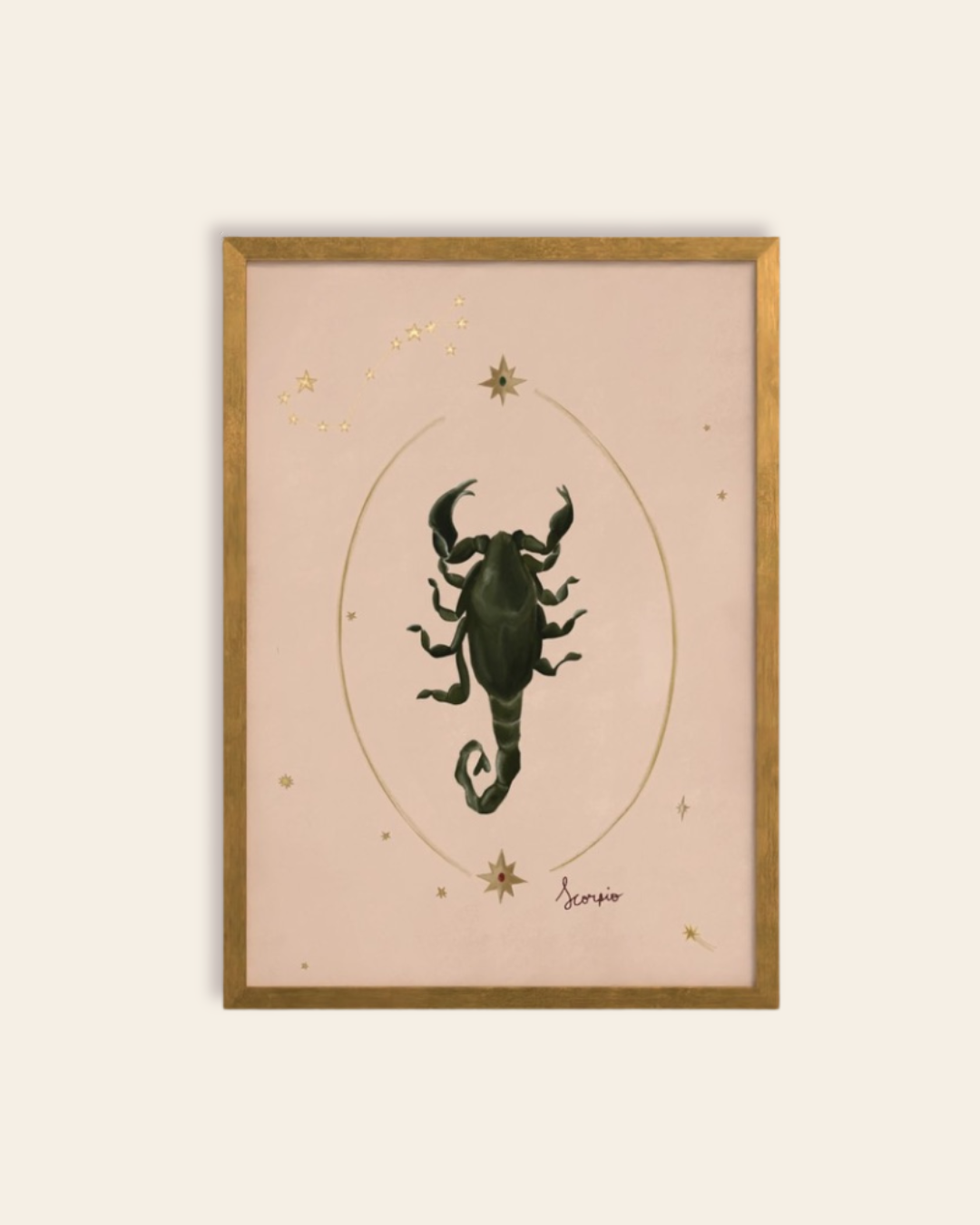 Scorpio Art Print