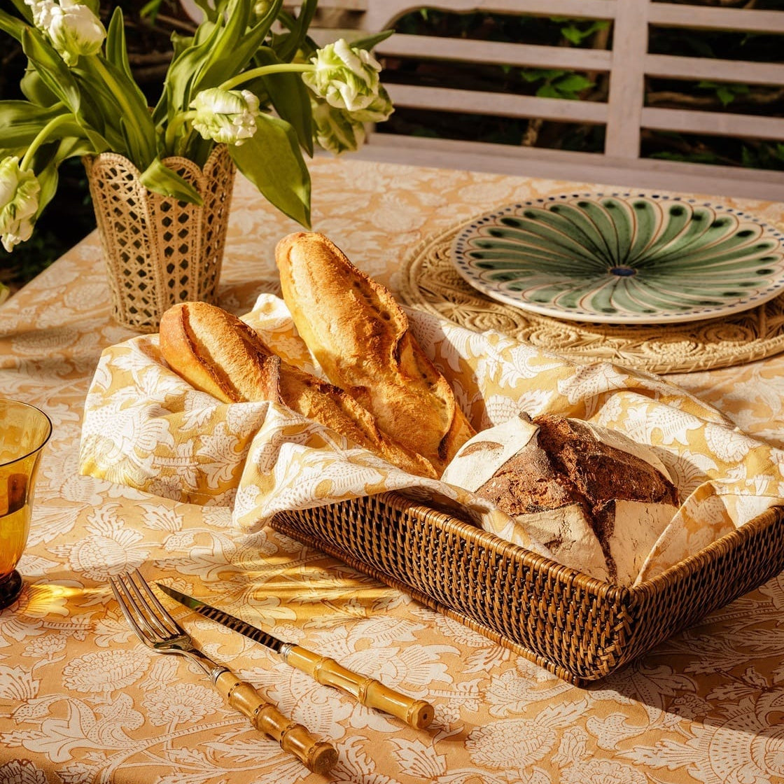 Wiltshire Long Rattan Basket | Classic Brown