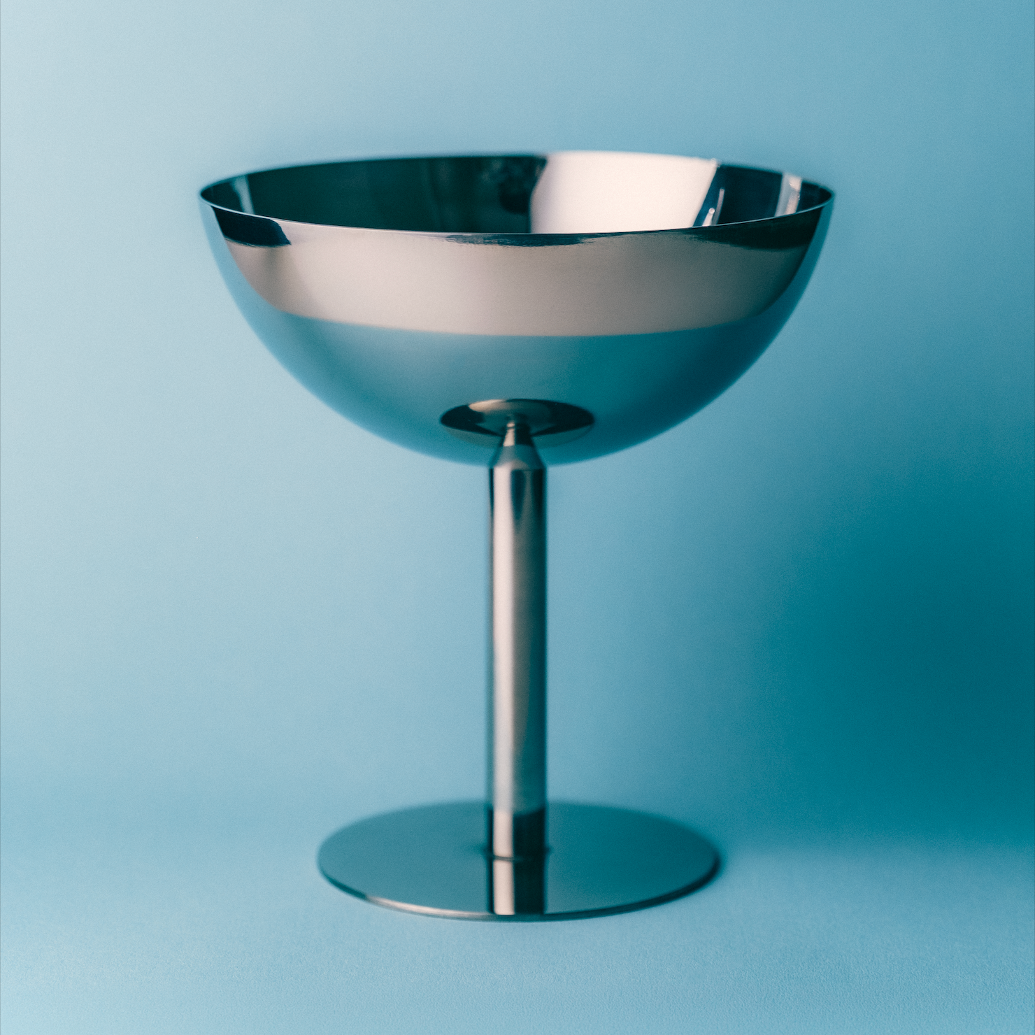 Stainless Steel Ice Cream Desert Retro Coupe