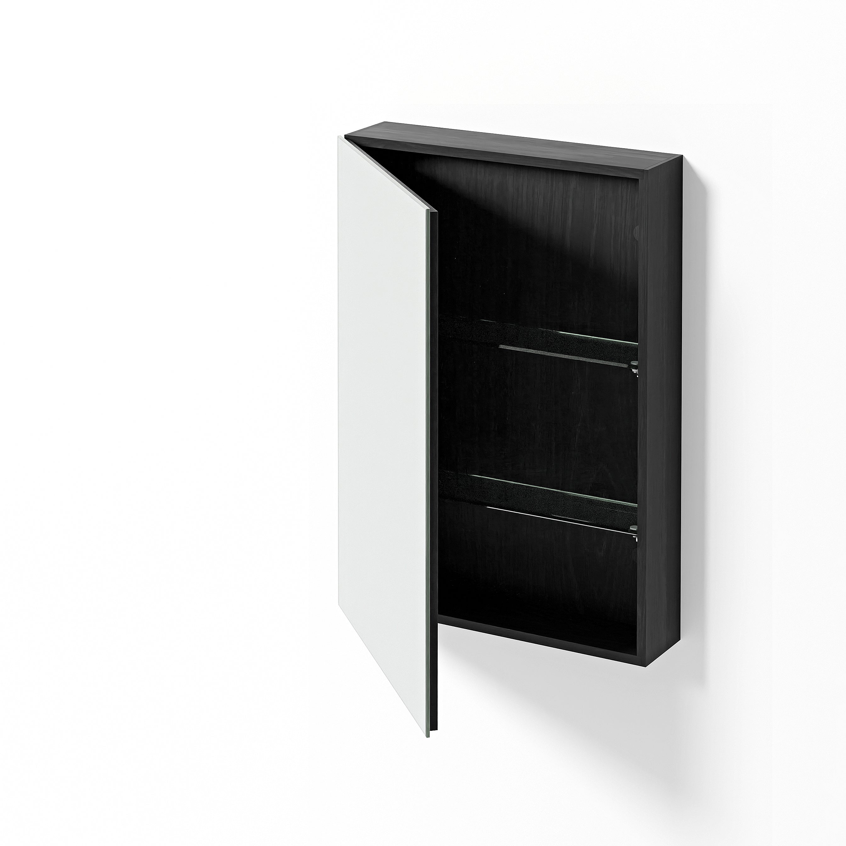 Cabinet 600 Slimfit Magnifier - Dark Oak