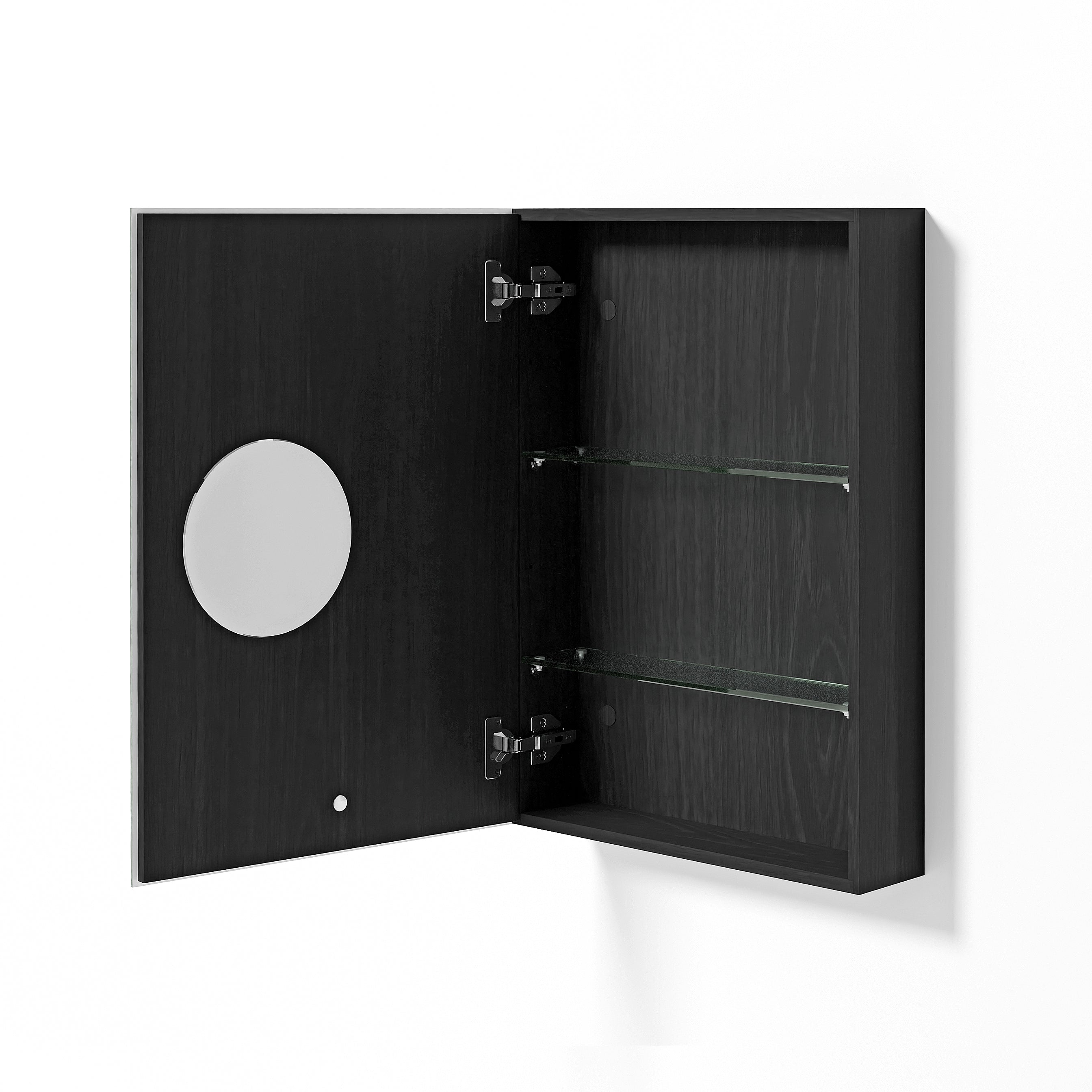 Cabinet 600 Slimfit Magnifier - Dark Oak