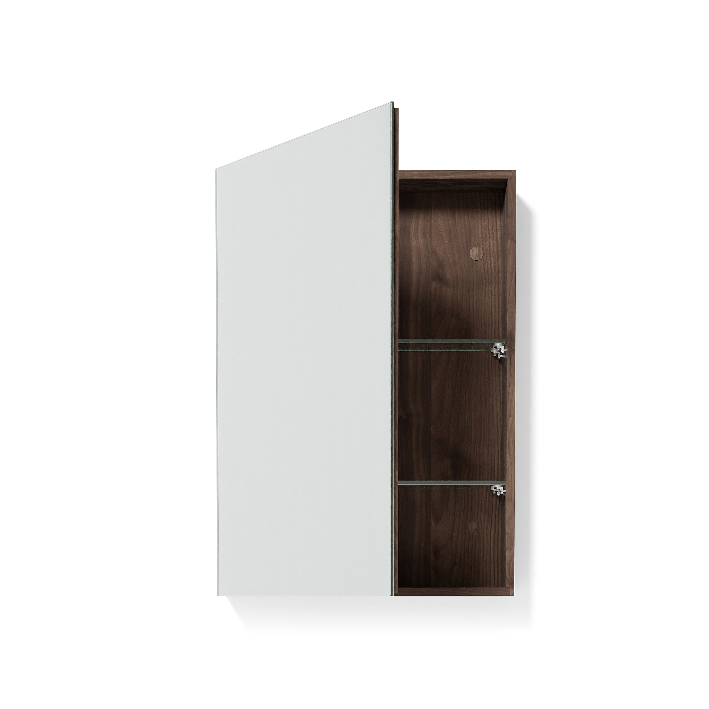 Cabinet 600 Slimfit Magnifier - Walnut