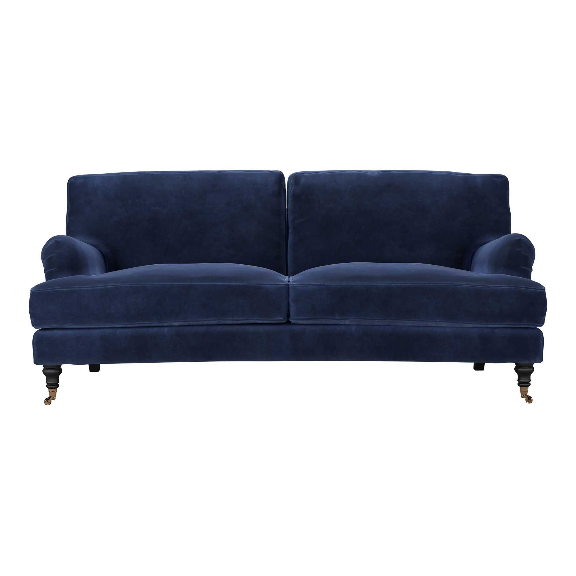 Bluebell Smart Velvet Sofa - 3 Seater