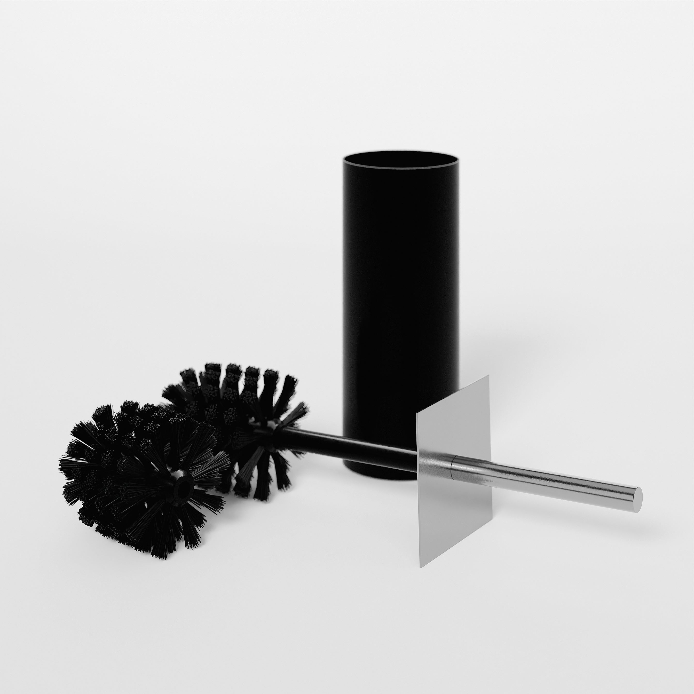 Toilet Brush Mezza - Walnut