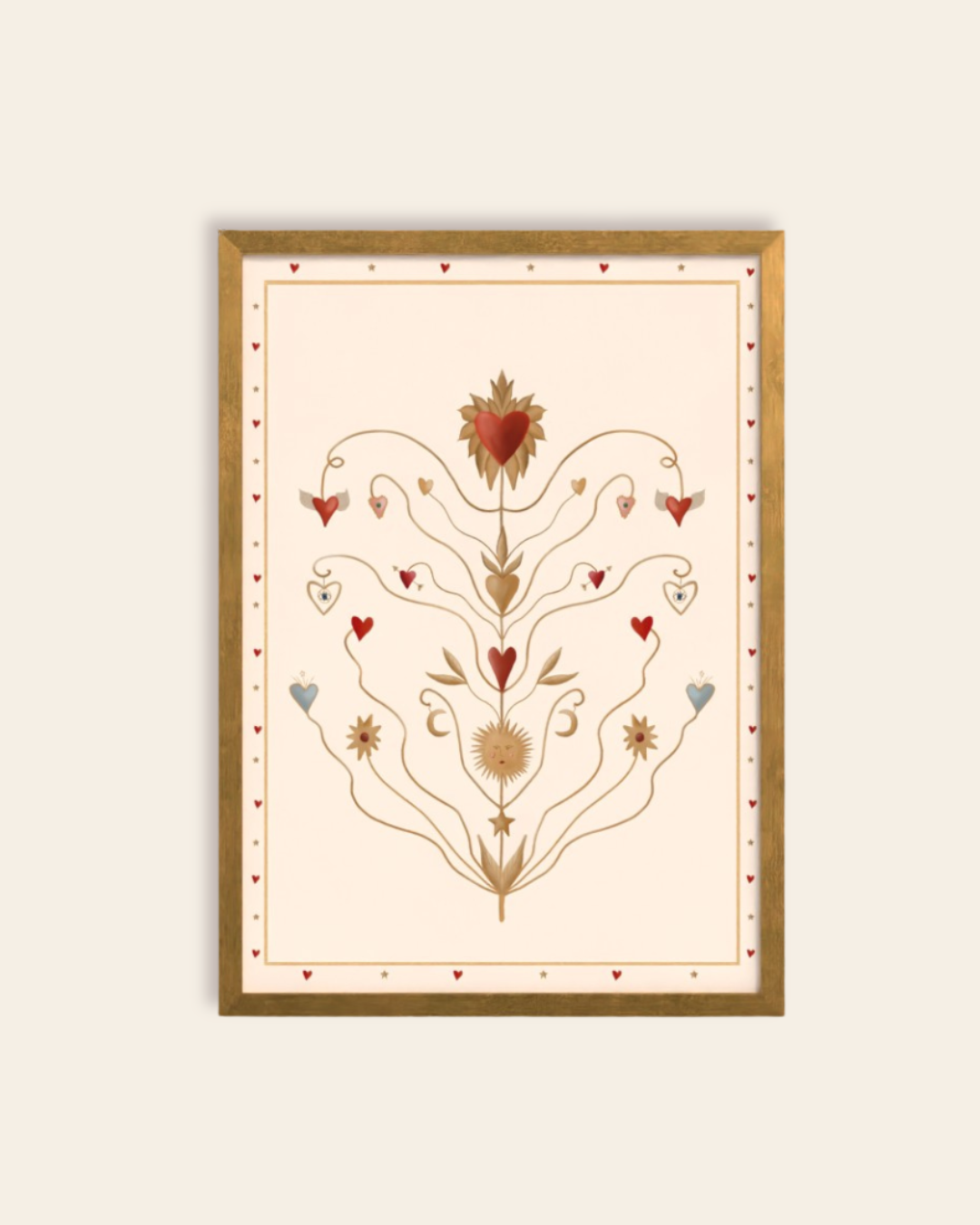Tree of Love Art Print