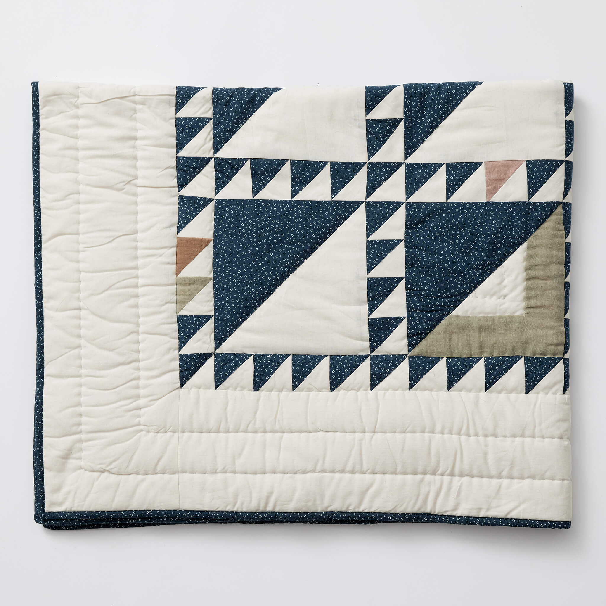 Junior Indigo Patchwork Quilt