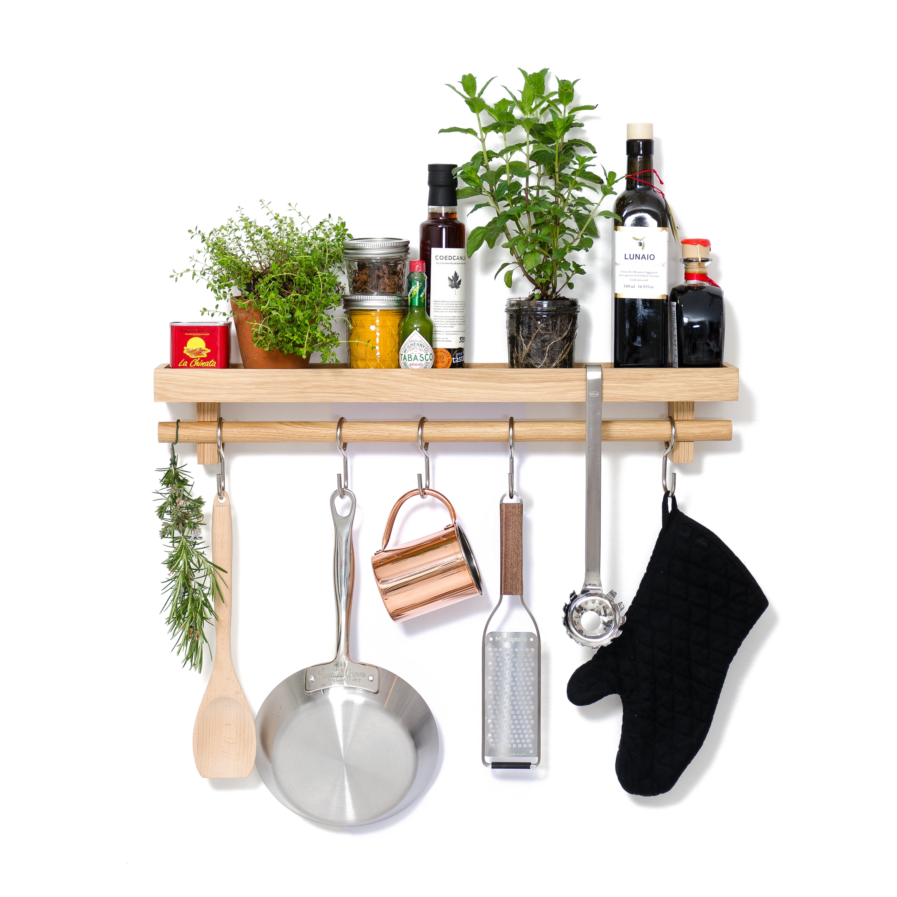 Utensils Rail Shelf