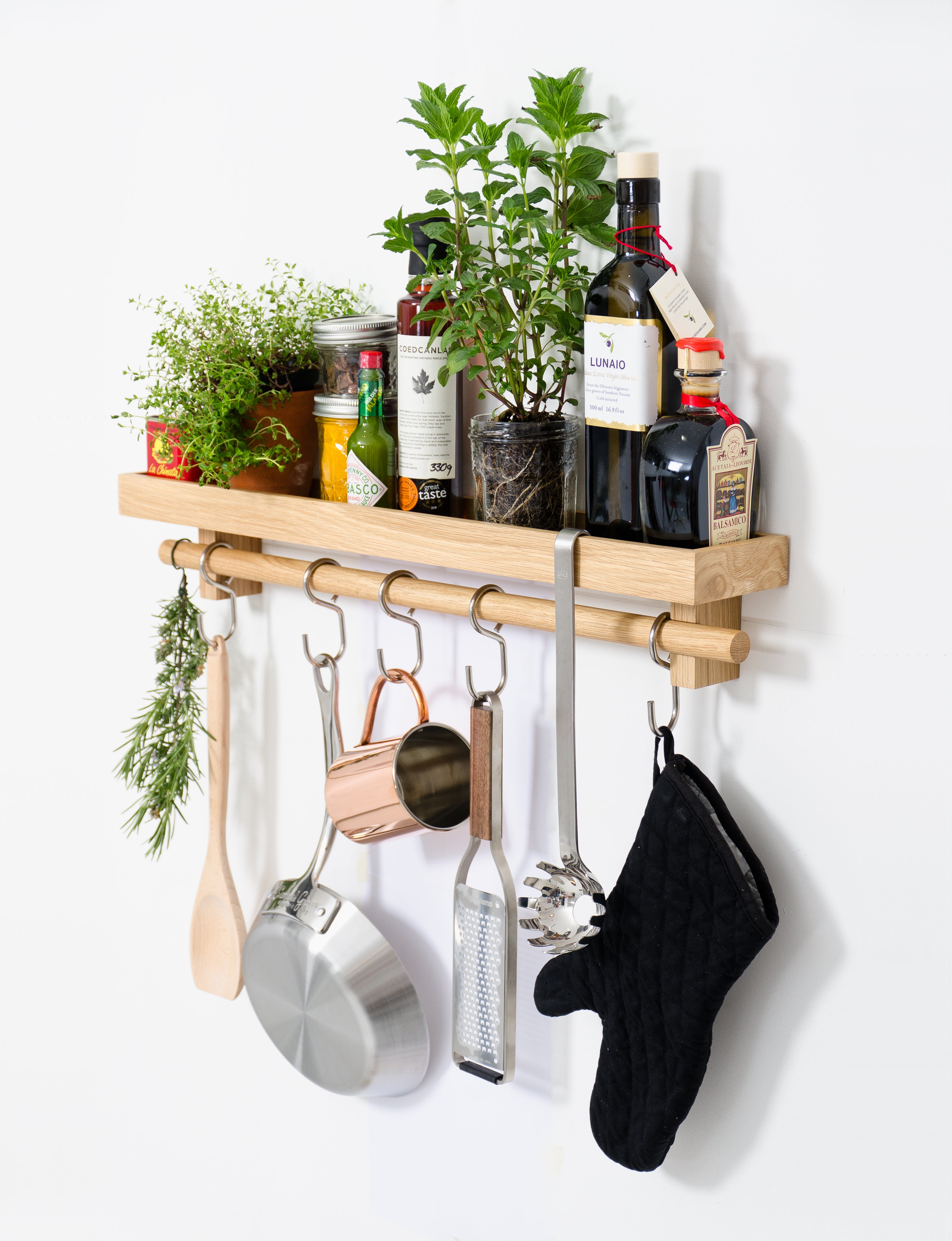 Utensils Rail Shelf