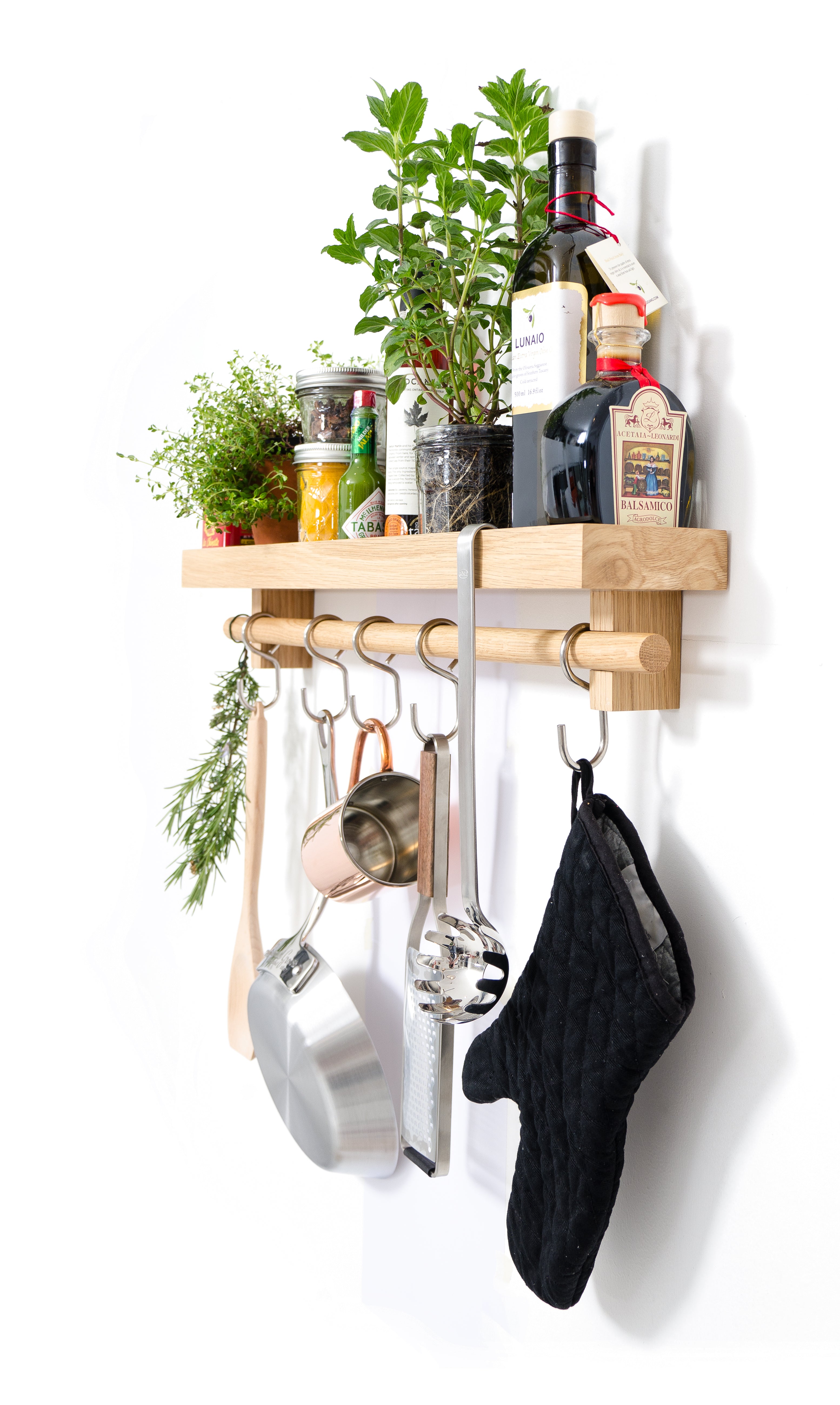 Utensils Rail Shelf
