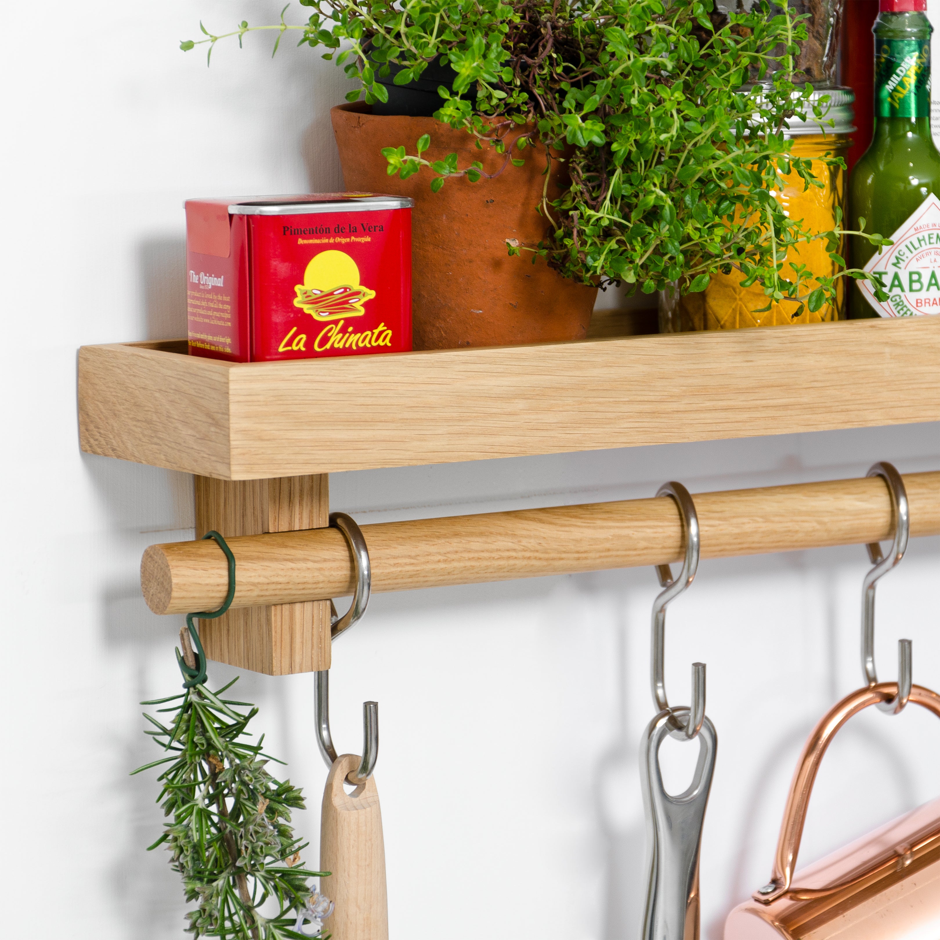 Utensils Rail Shelf
