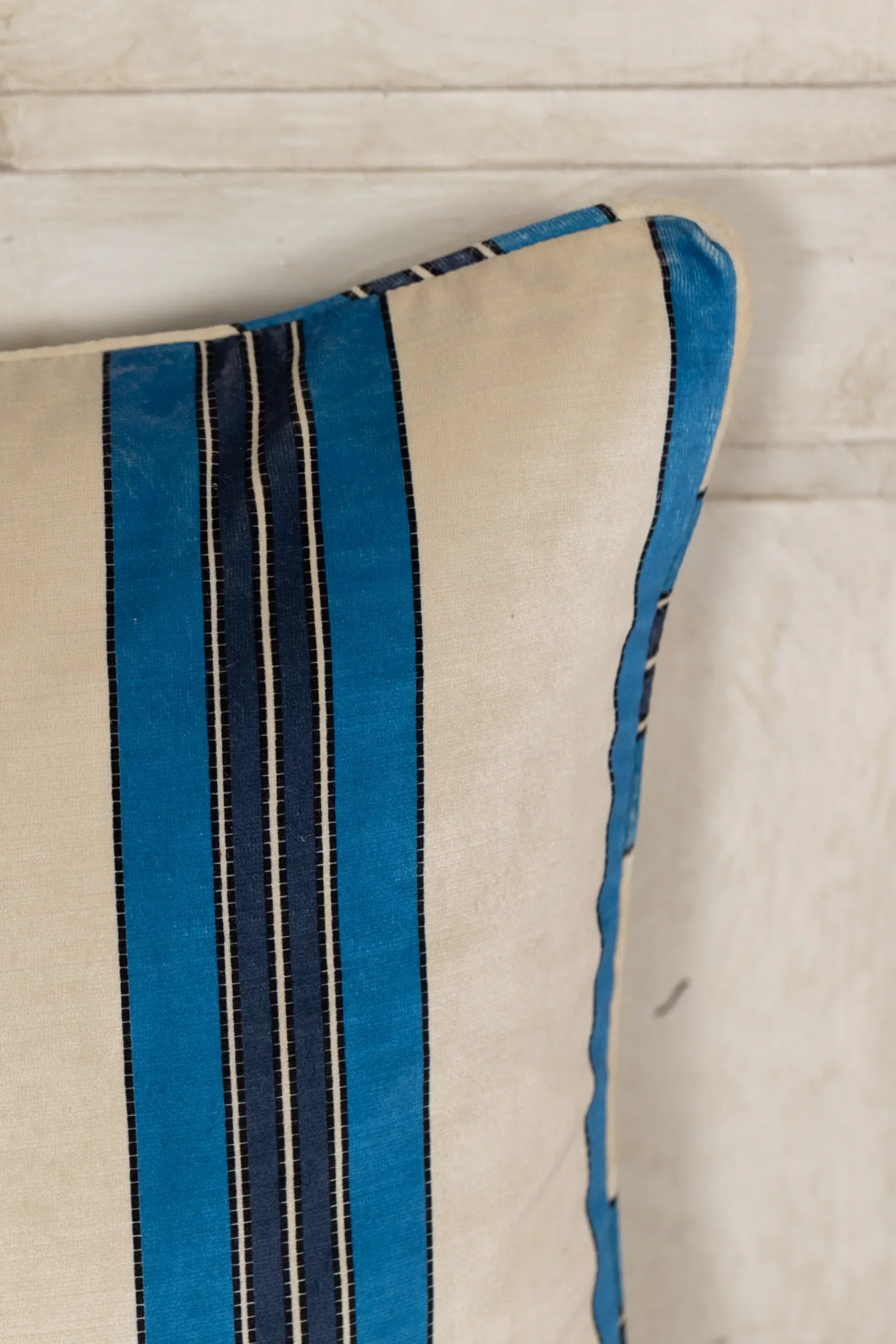 Vintage Deckchair Fabric - Cobalt Blue