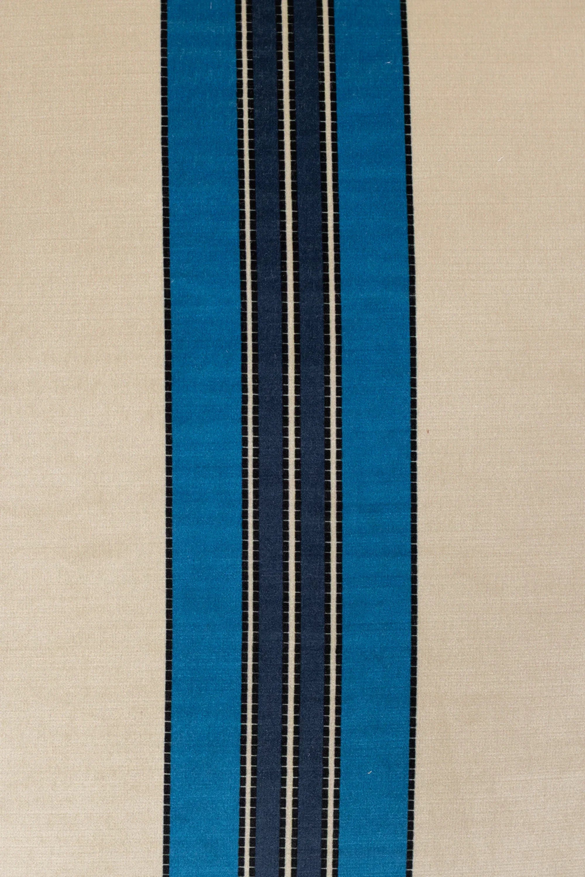 Vintage Deckchair Fabric - Cobalt Blue