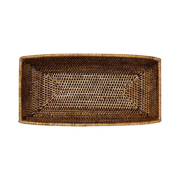Wiltshire Long Rattan Basket | Classic Brown