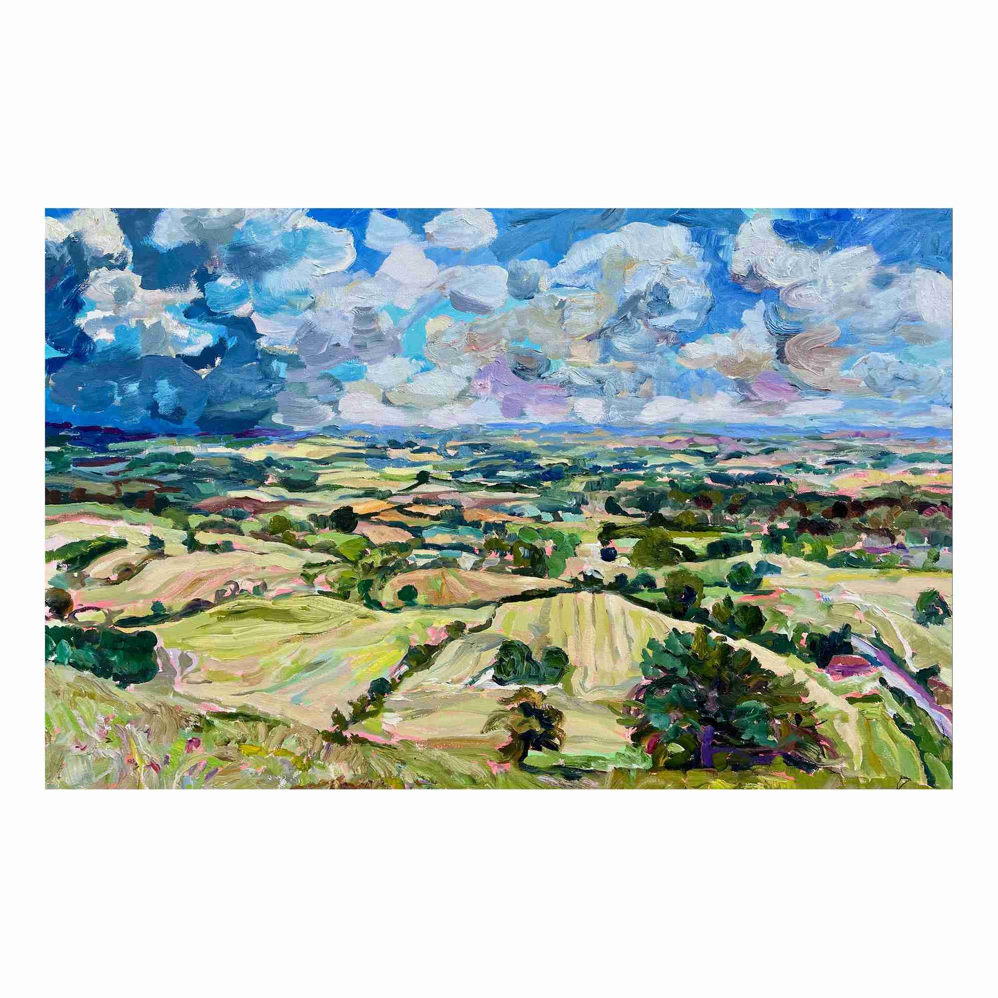 Summer Cotswolds Fine Art Print | Sample