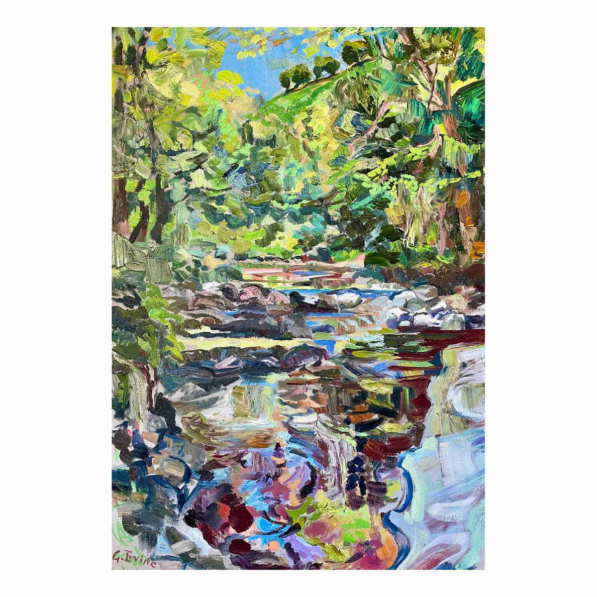 River Exe, Dulverton' Fine Art Print