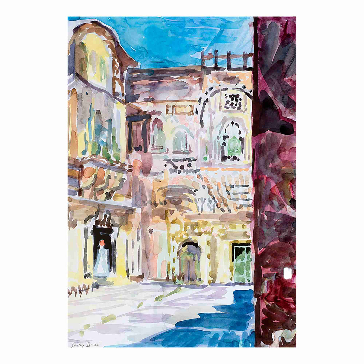 India 3' Fine Art Print