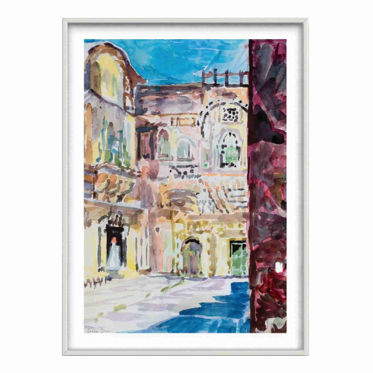 India 3' Fine Art Print