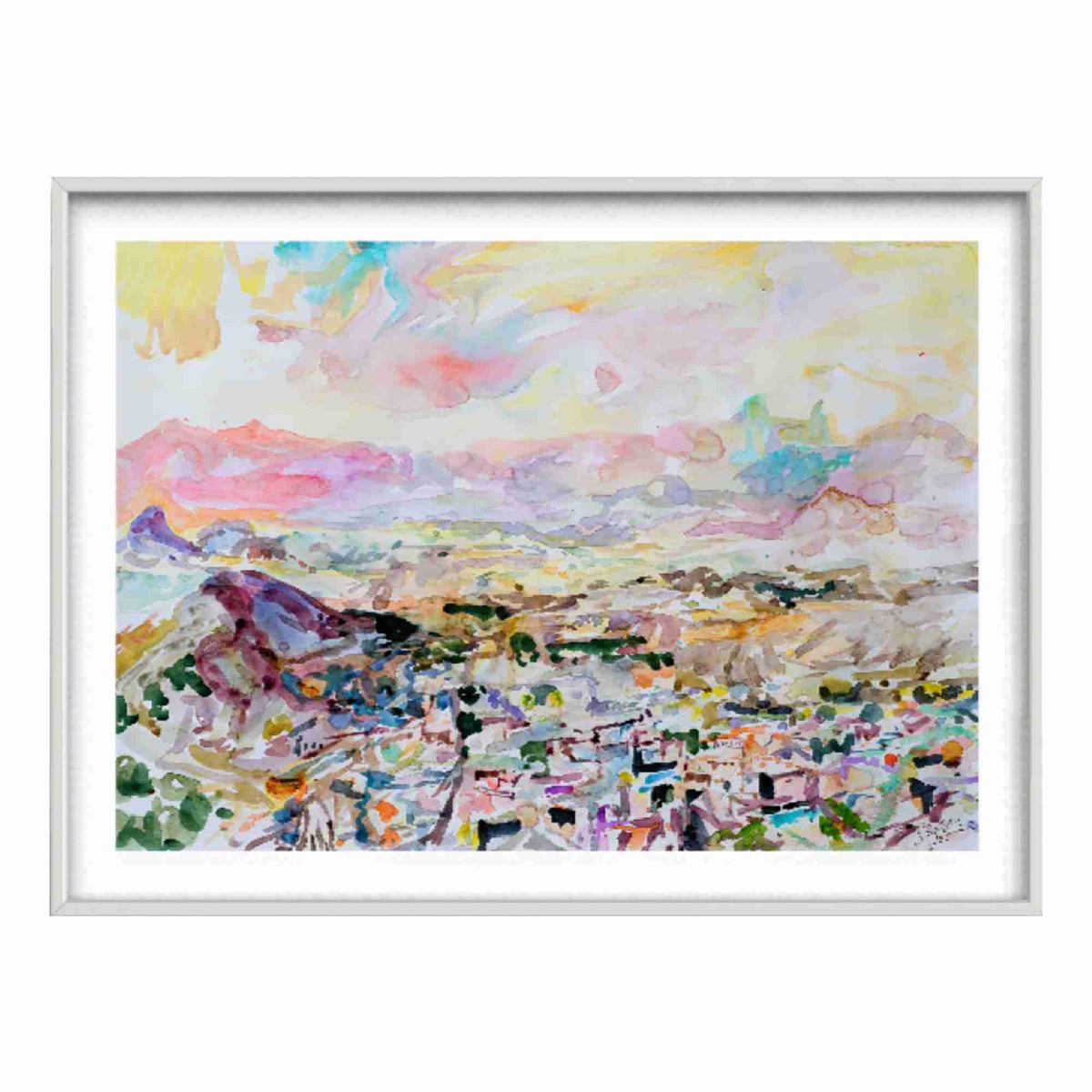 India 4' Fine Art Print
