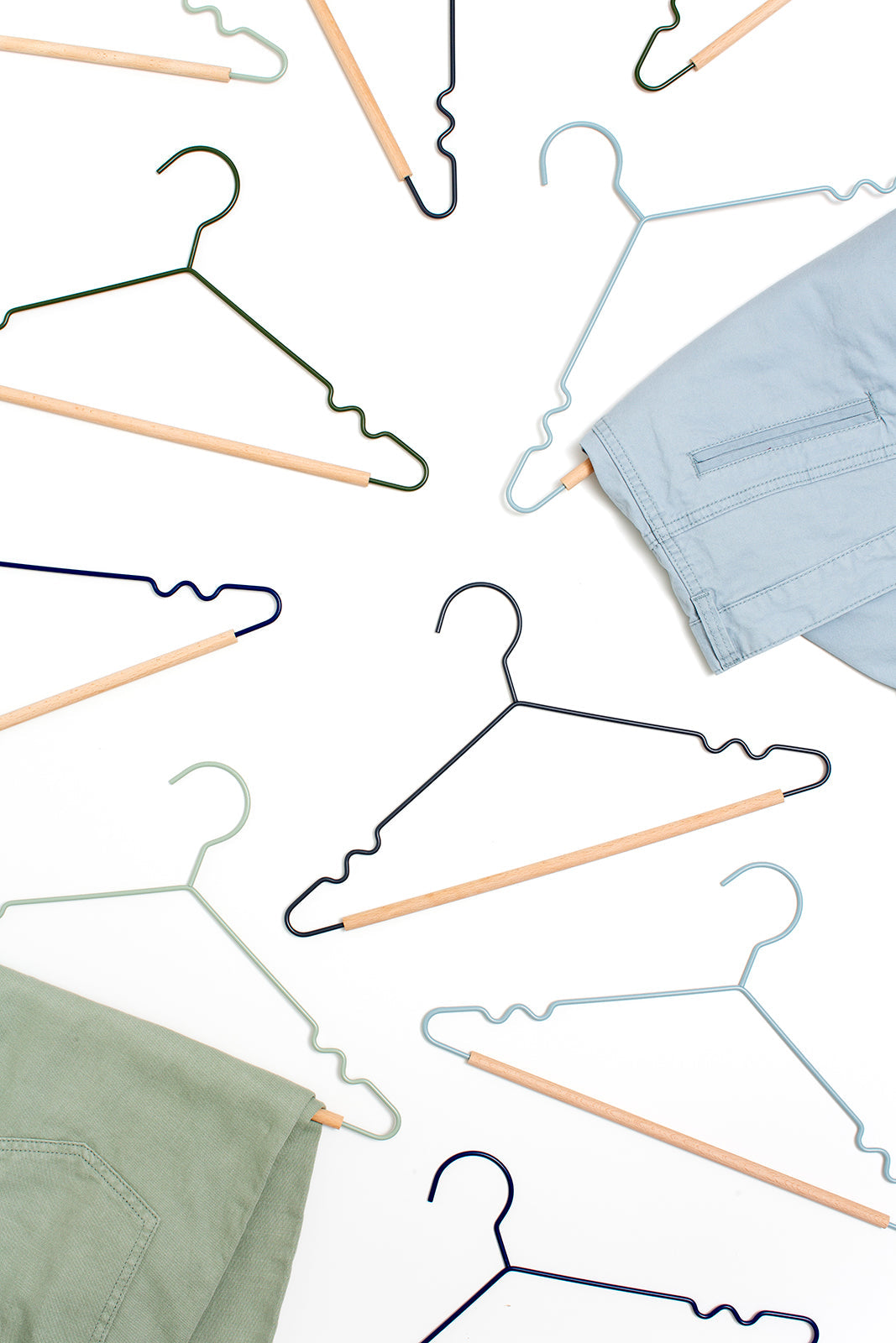 Multicolour Hangers in Winter