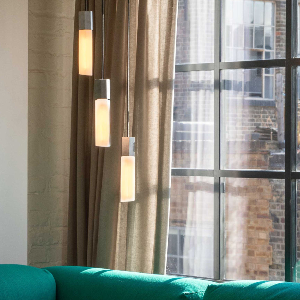 Basalt Triple Pendant