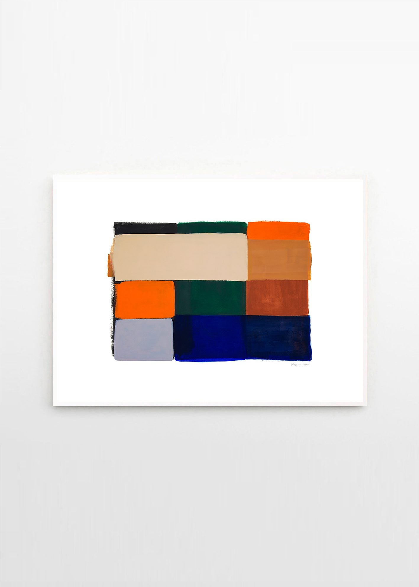 Colour Squares 01 by Berit Mogensen Lopez