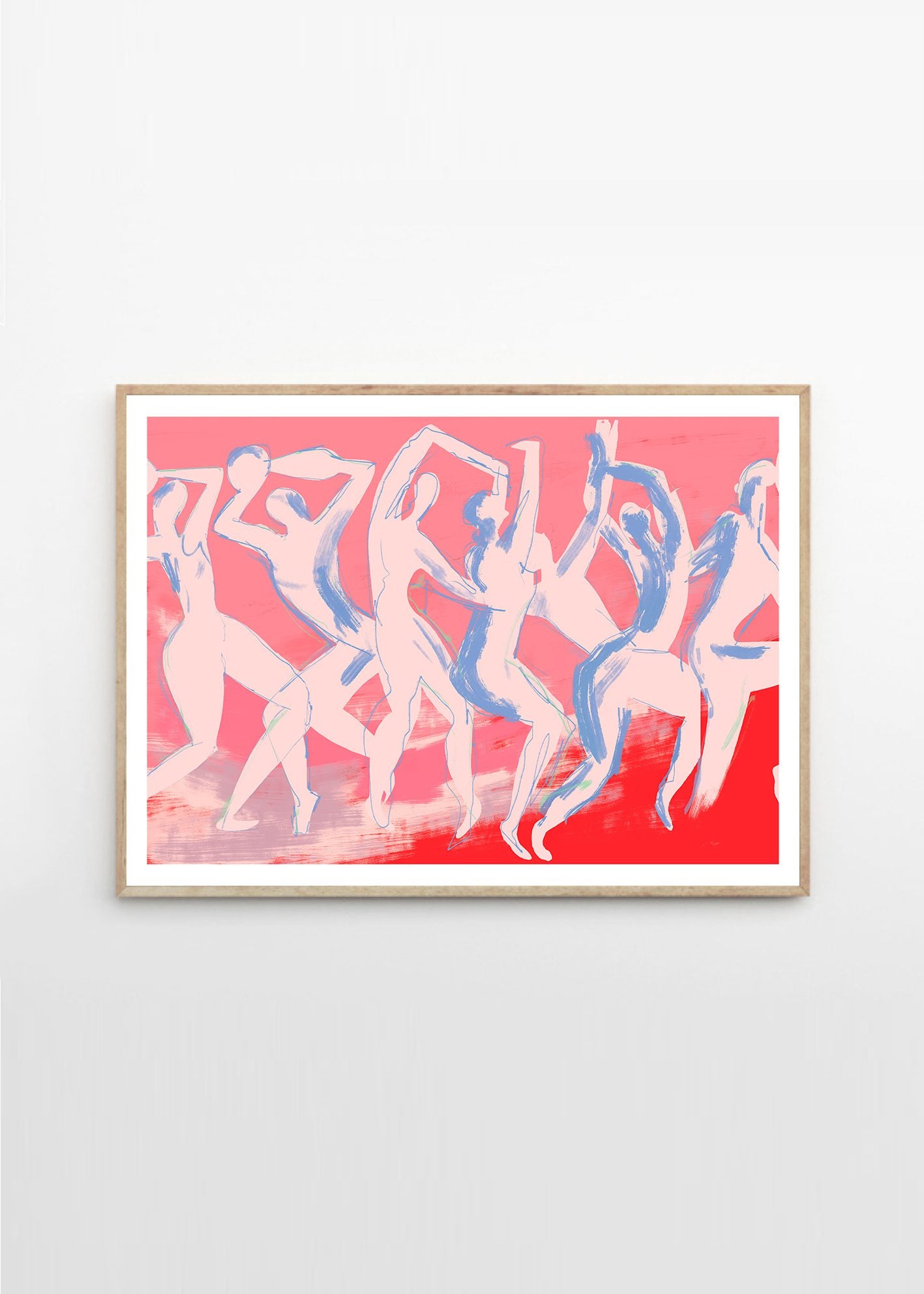 Dancing Print by By Garmi