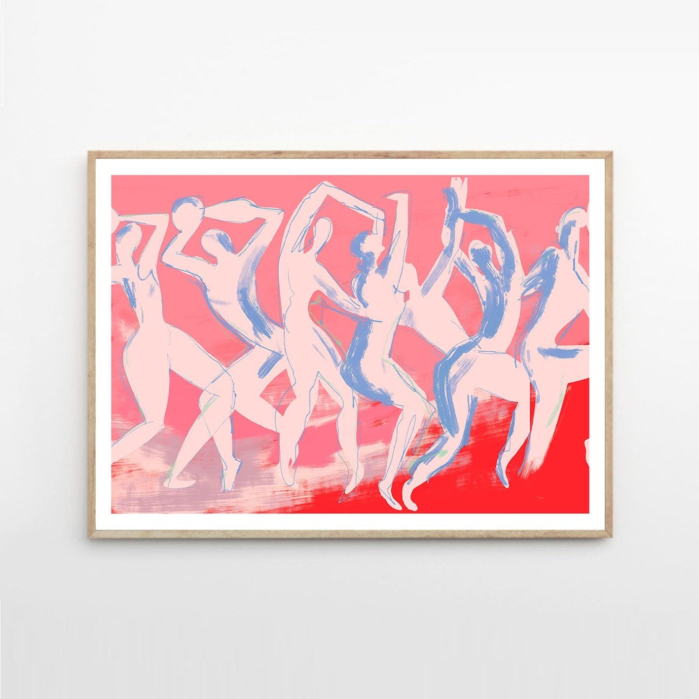 Dancing Print by By Garmi