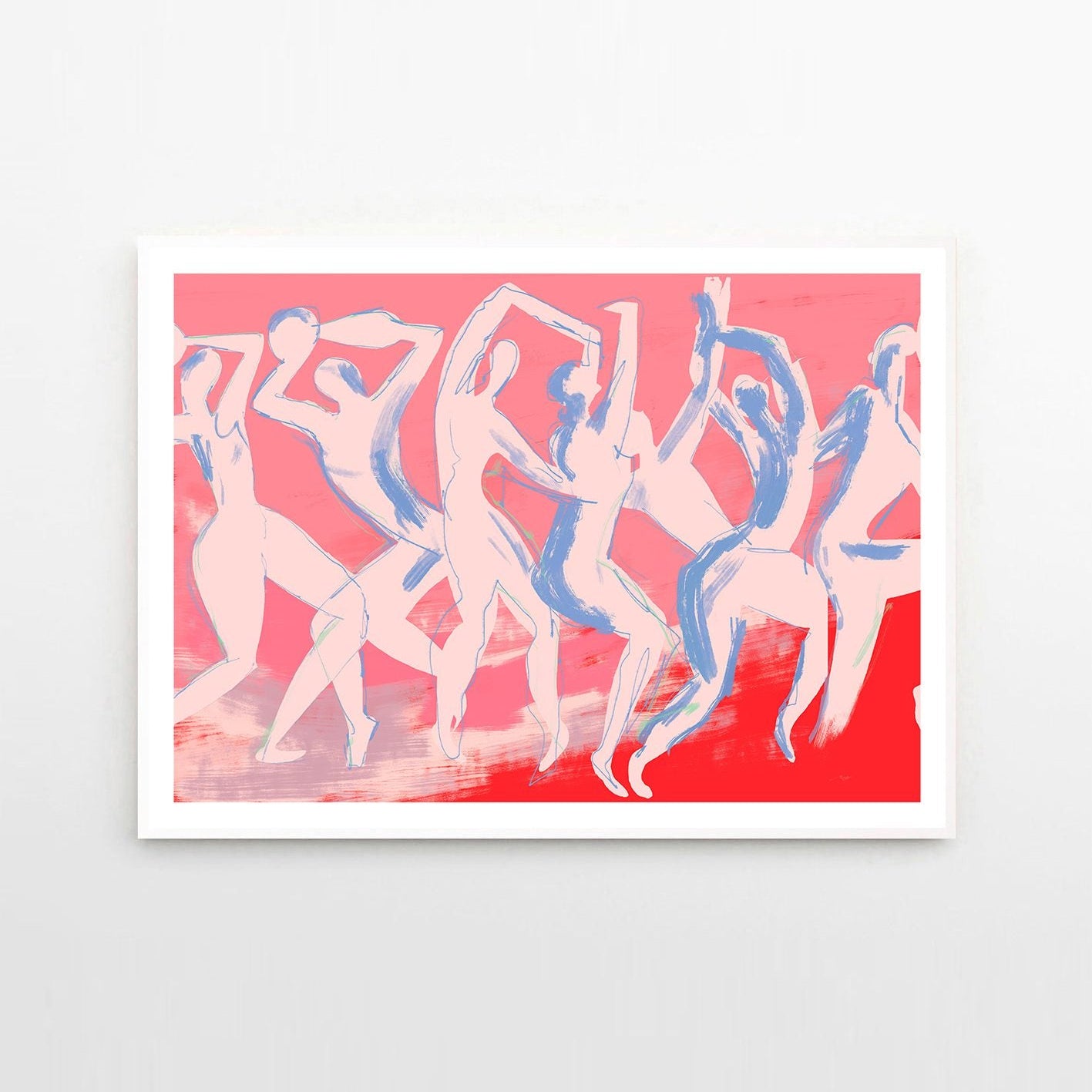 Dancing Print by By Garmi