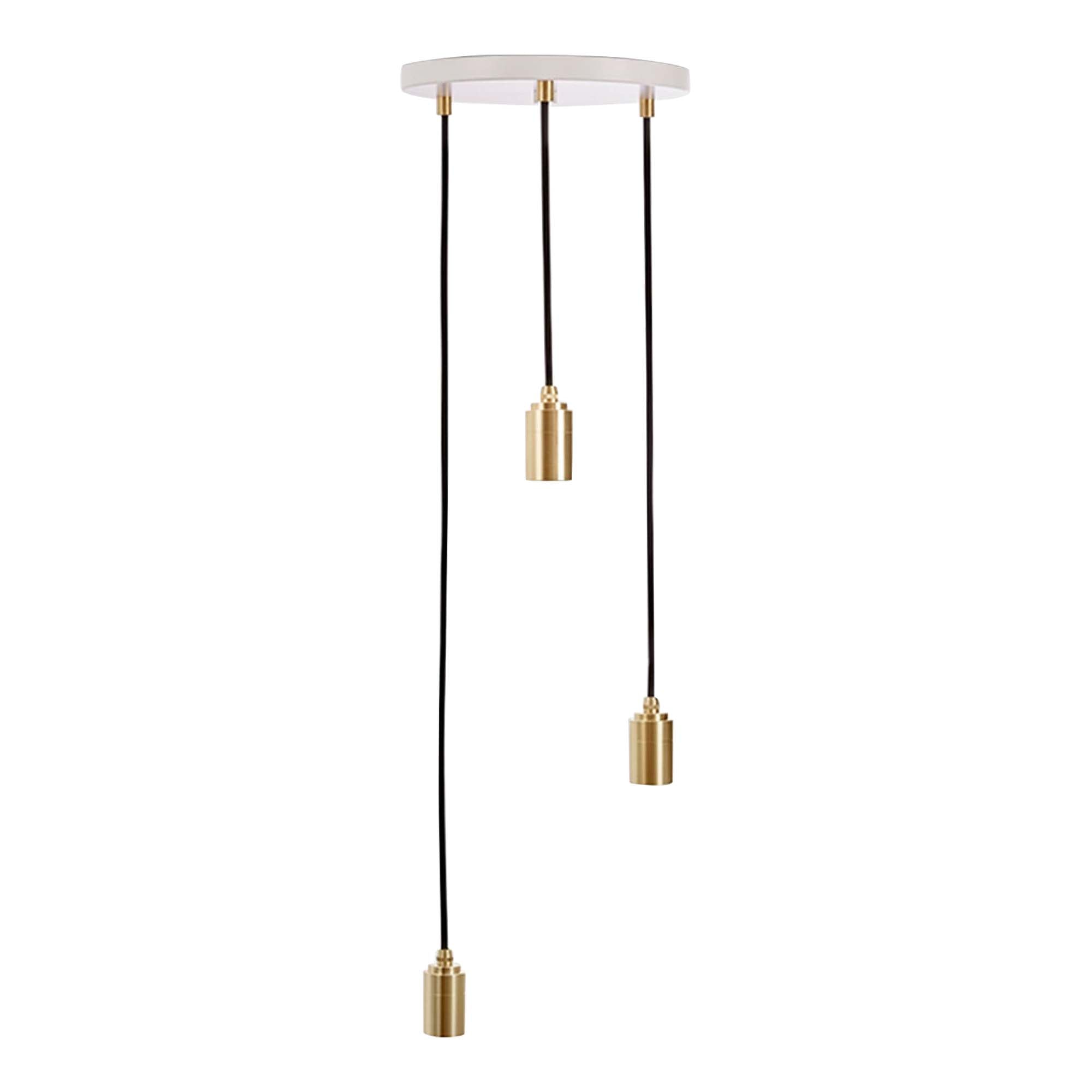 Brass Triple Pendant