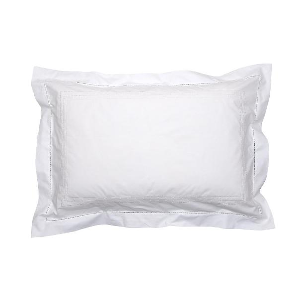 Matilda Oxford Pillowcase | Standard | White