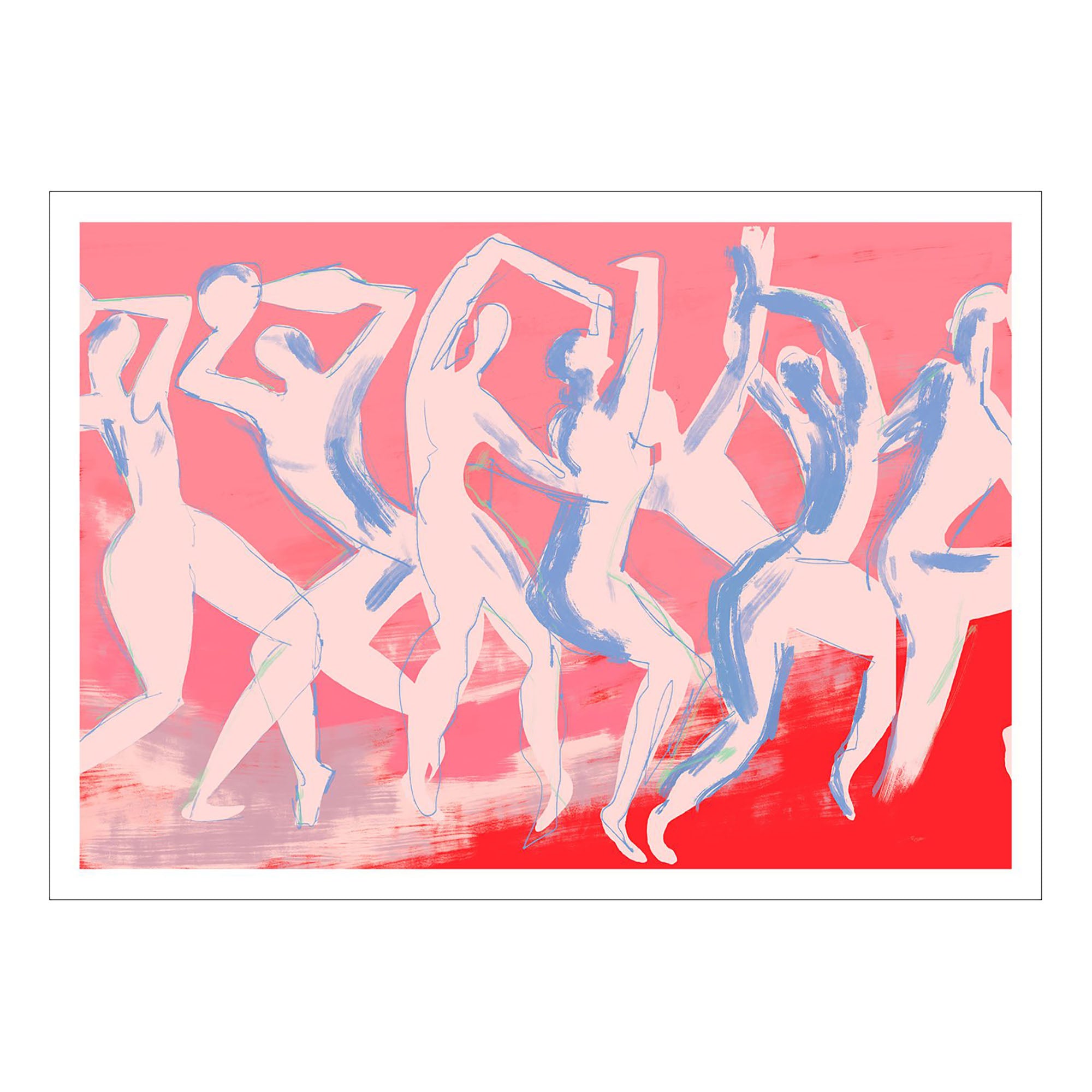 Dancing Print by By Garmi