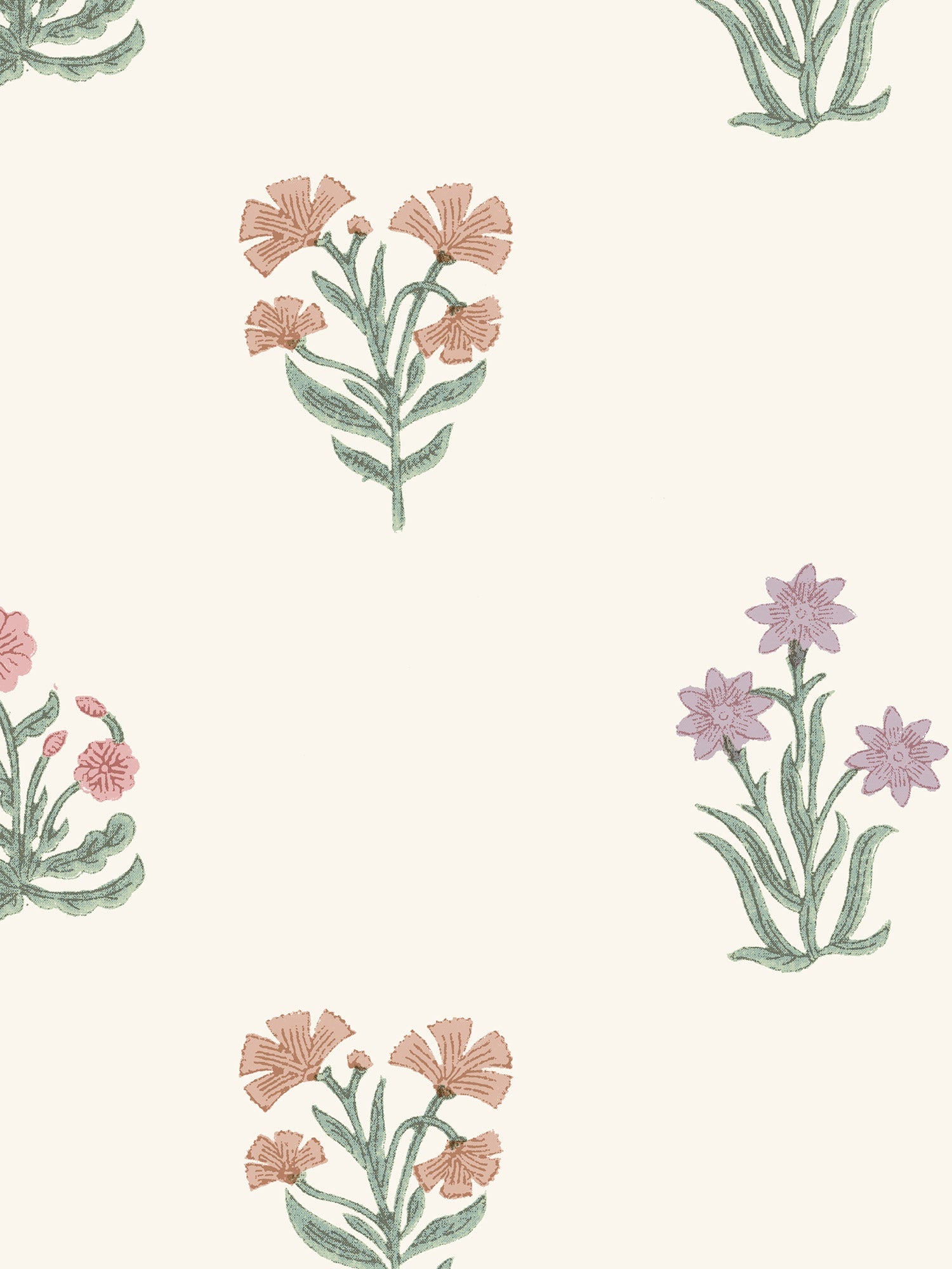 Jaipur Flower Wallpaper