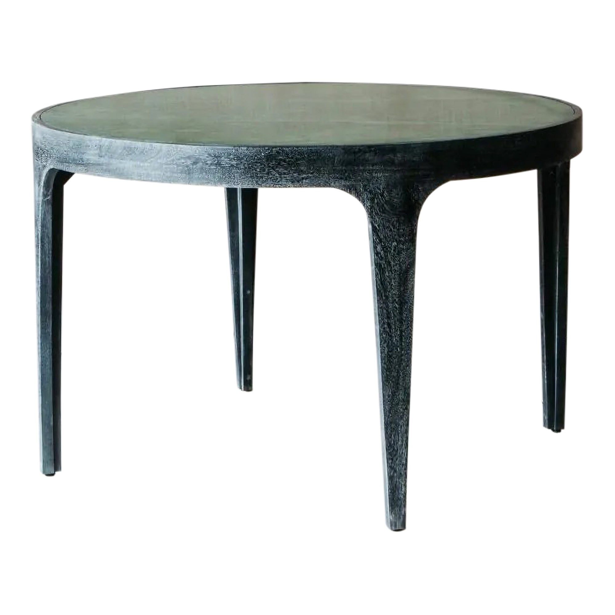 Delaney Four Seater Green Marble Dining Table