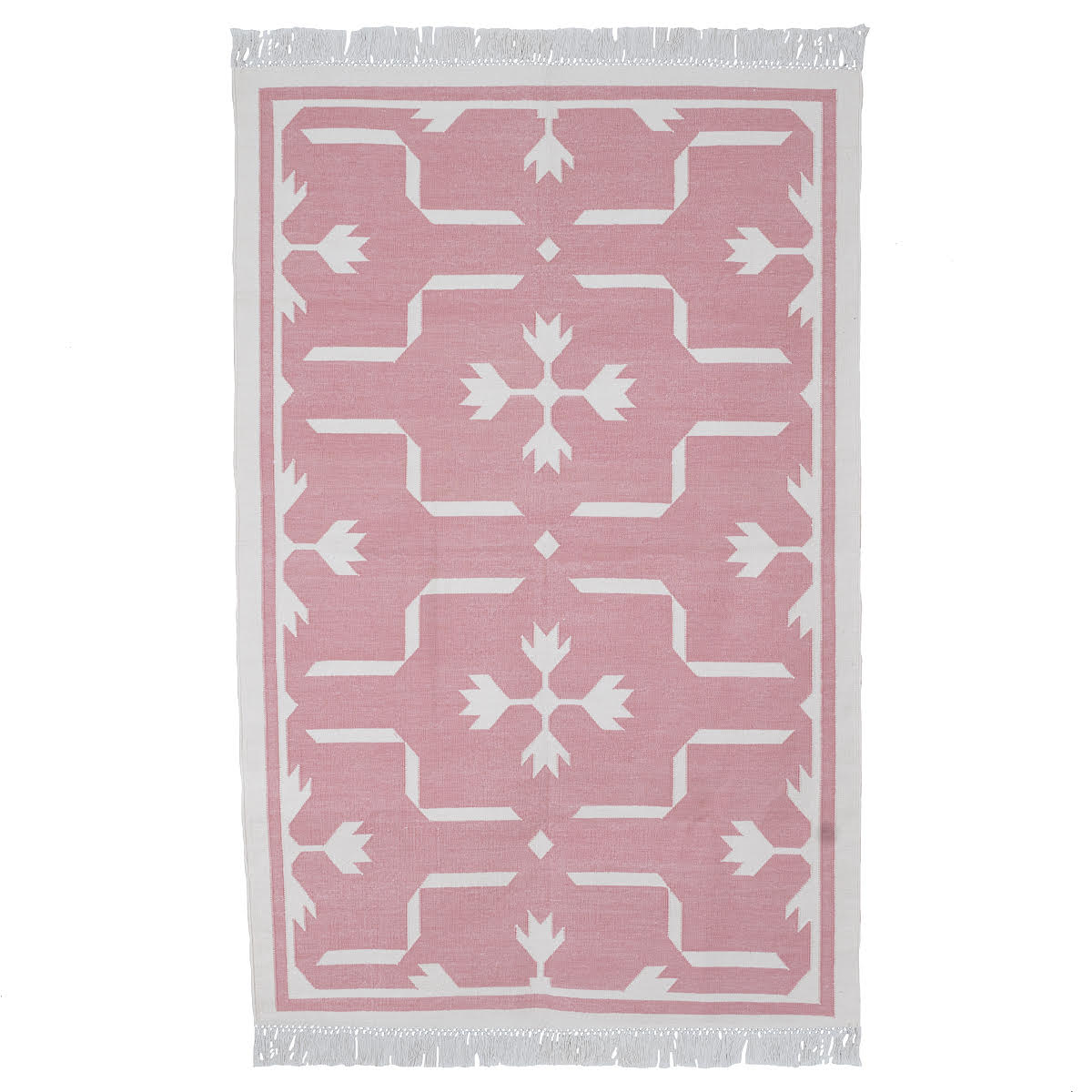 Floral Cotton Rug