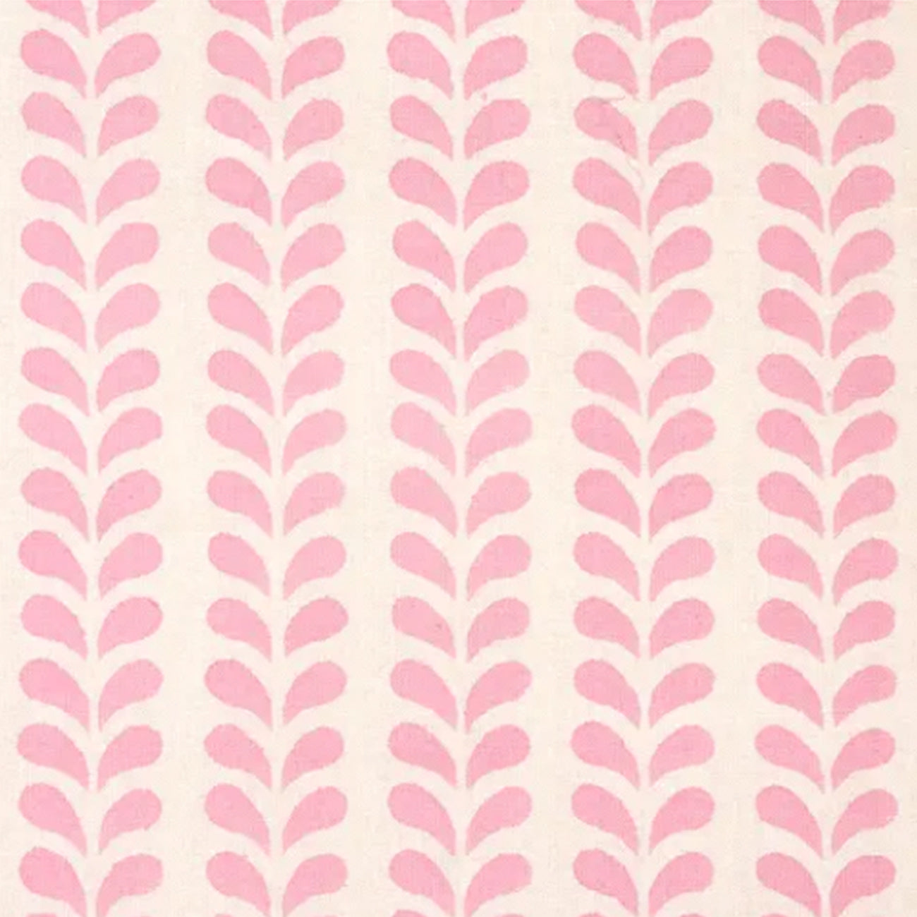 Bindi Block printed Fabric Cotton Pink