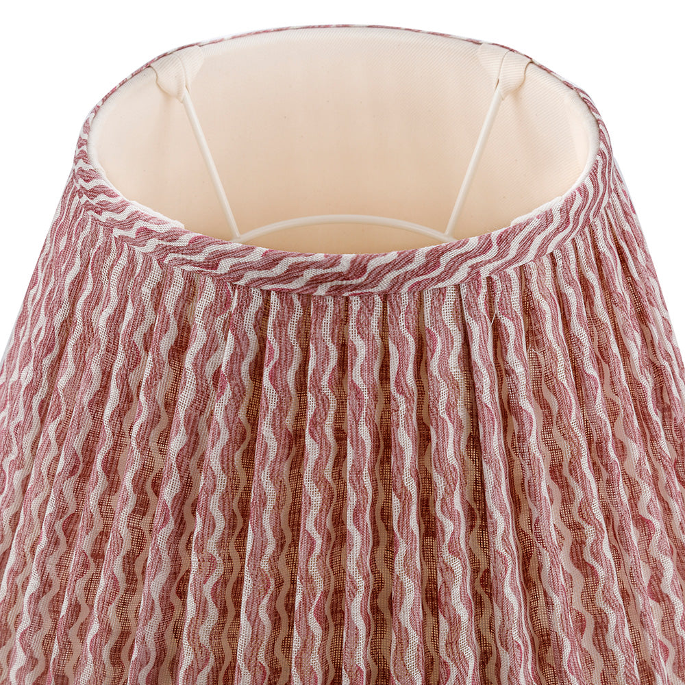 Popple Pink Linen Lampshade
