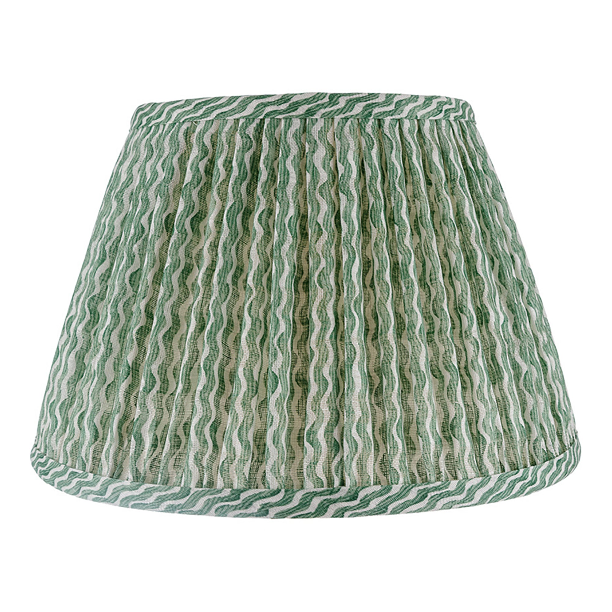 Popple Green Linen Lampshade