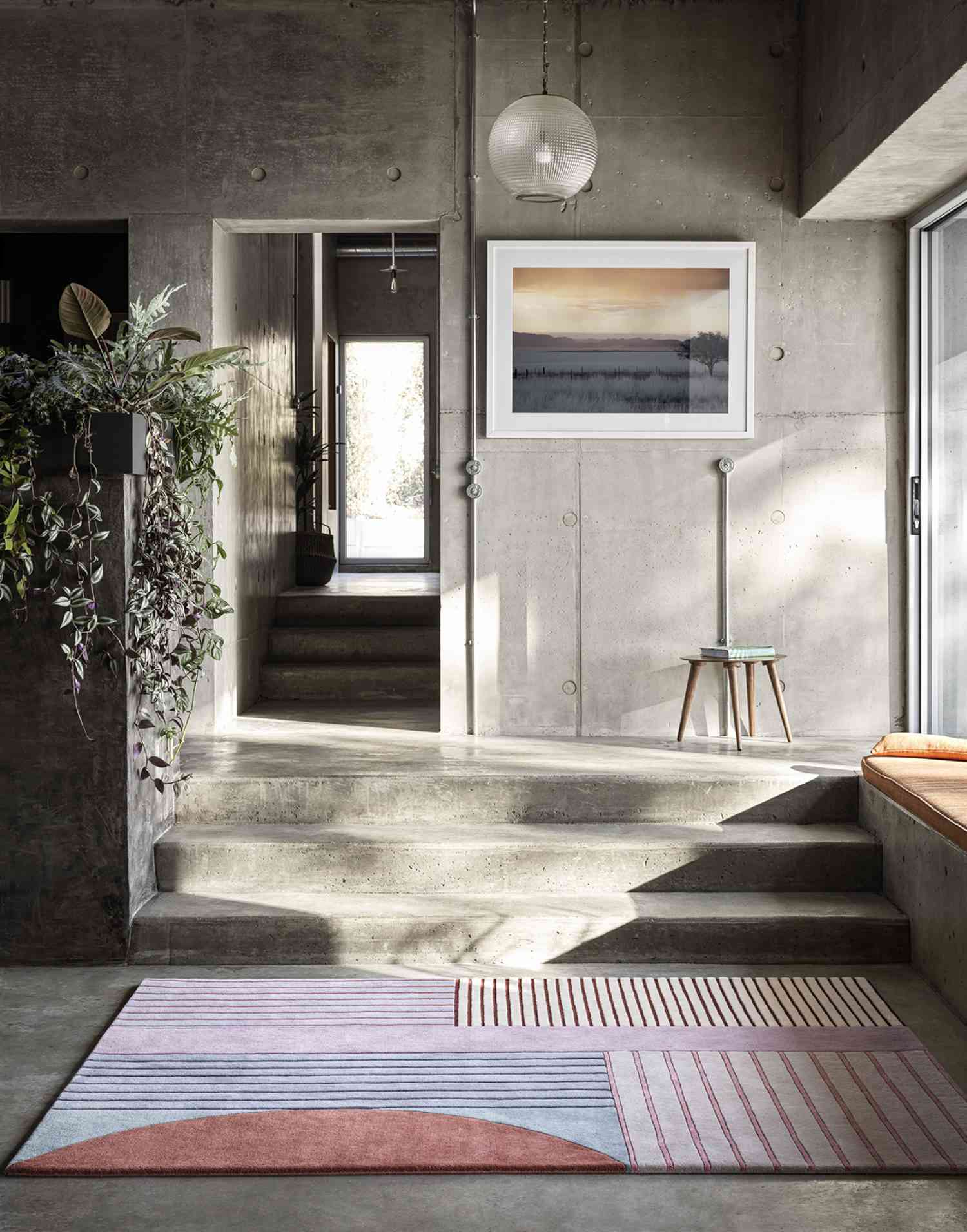 Rigg & Furrow 02 Flatweave Wool Rug | Designed by Gill Thorpe